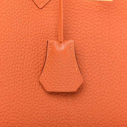 Hermes Togo Birkin 35 Orange 31 of 34