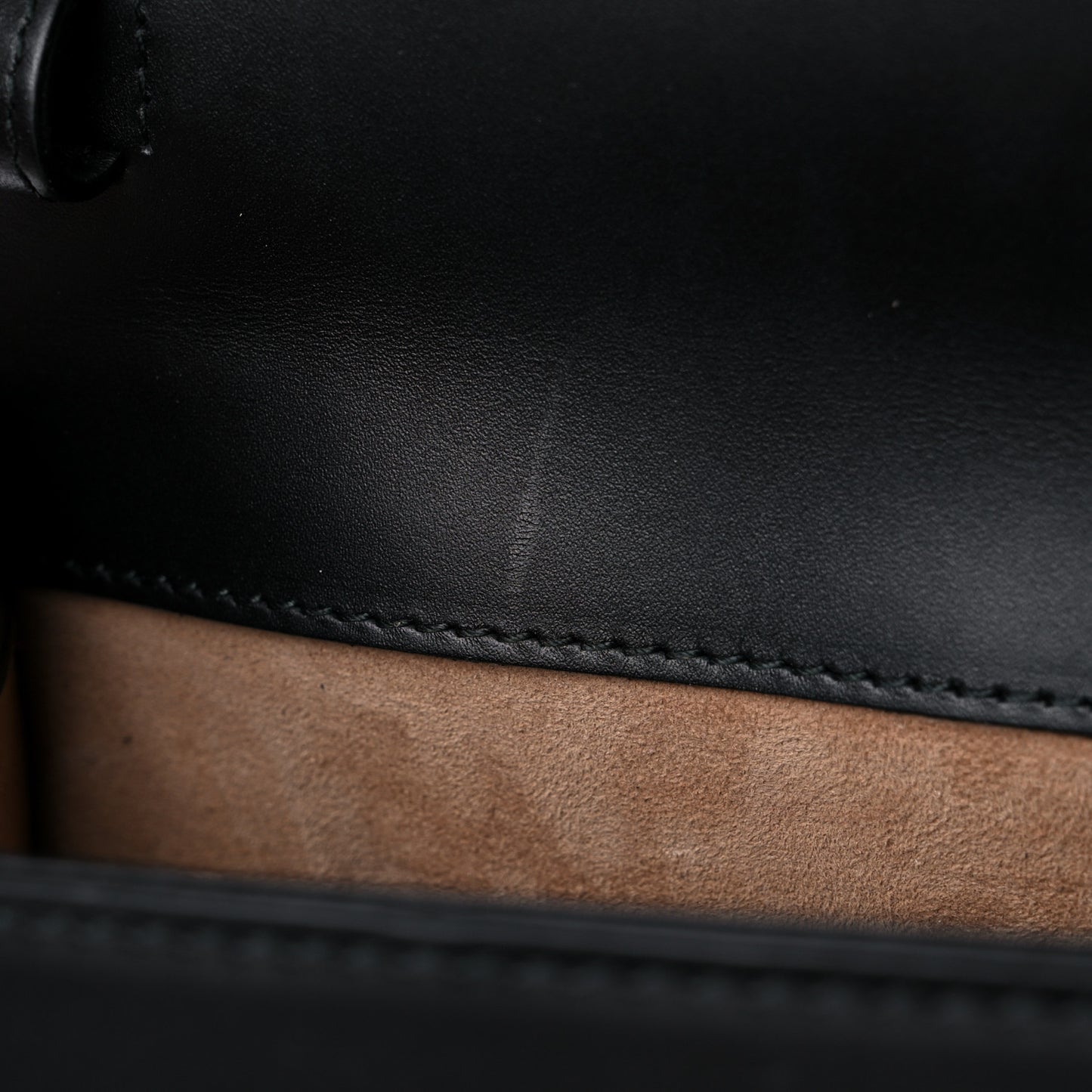 Calfskin Mini Sylvie Top Handle Bag Black