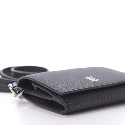Burberry Grainy Calfskin Otis TB Wallet Black 6 of 8