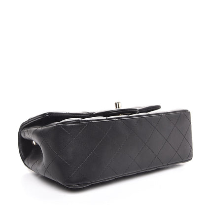 Chanel Lambskin Quilted Mini Rectangular Flap Black 4 of 7