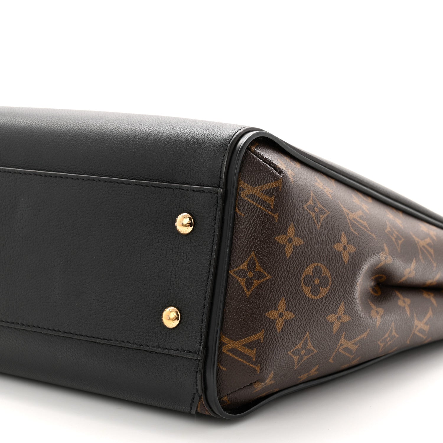 Louis Vuitton Calfskin Monogram Kimono Tote Black 9 of 9
