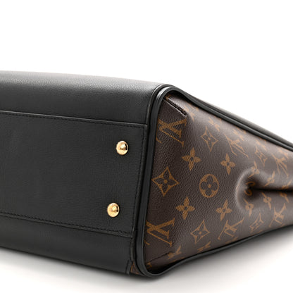 Louis Vuitton Calfskin Monogram Kimono Tote Black 9 of 9