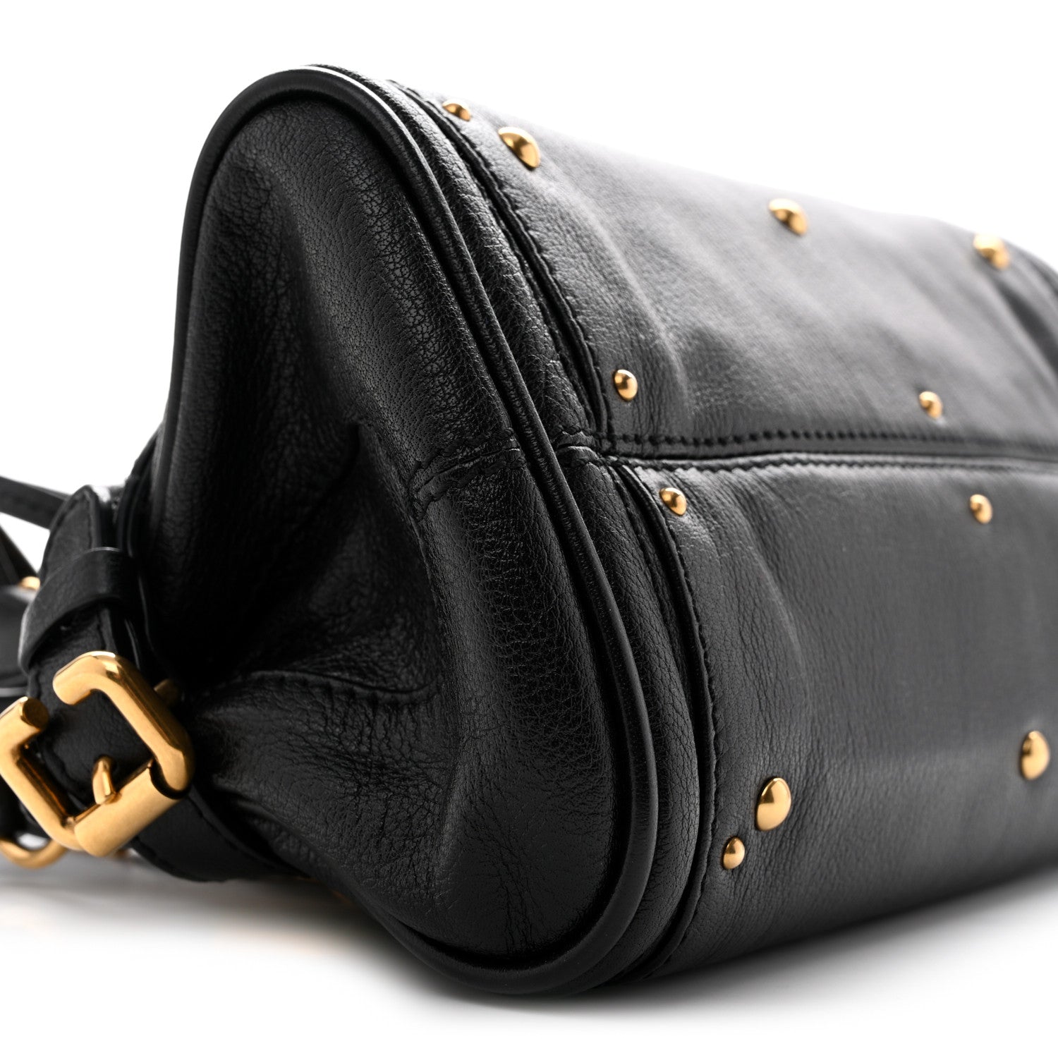 Chloe Grained Buffalo Small Paddington Black 9 of 11