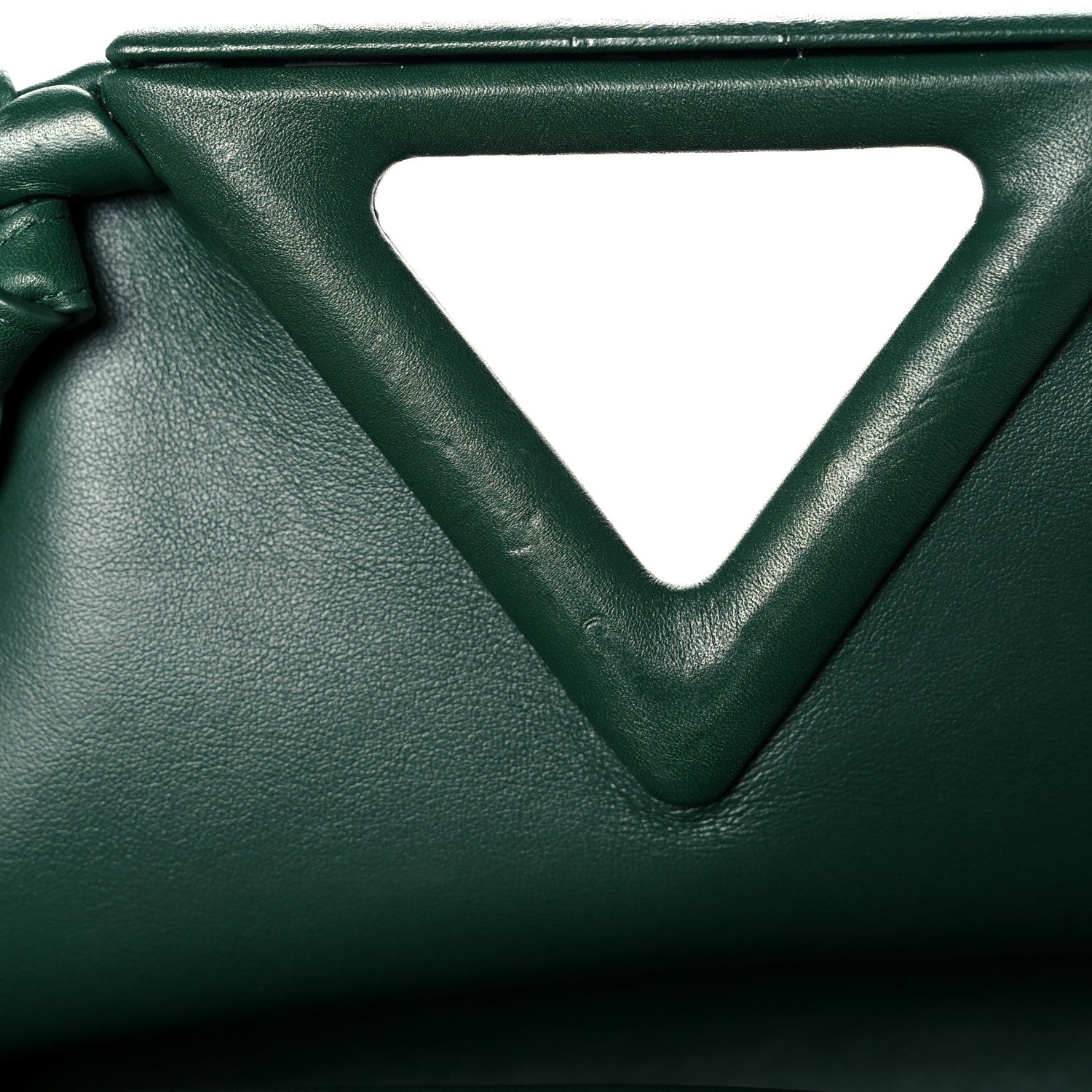 Bottega Veneta Calfskin Small The Point Triangle Bag Raintree 9 of 13