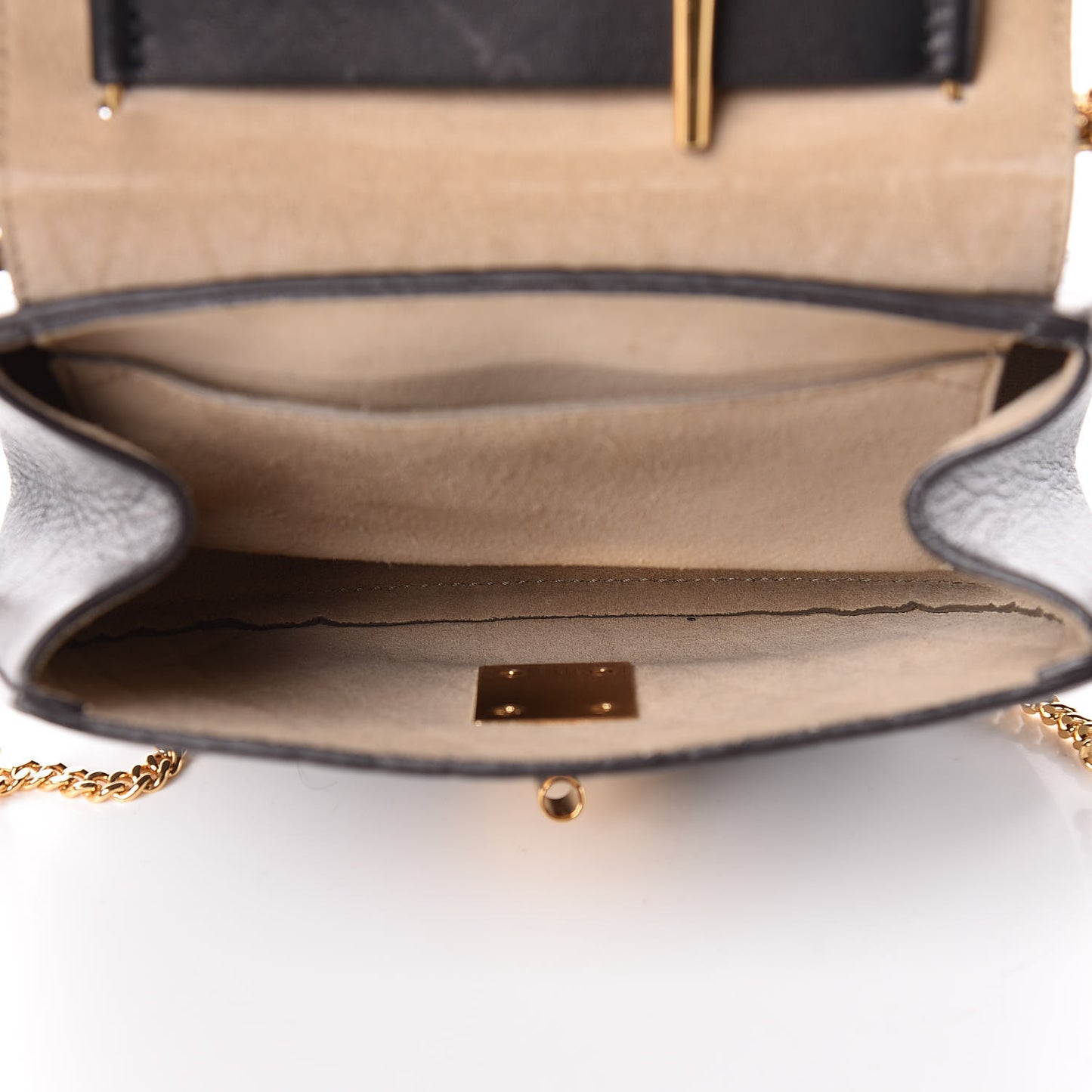 Calfskin Diamond Embossed Drew Shoulder Bag Black