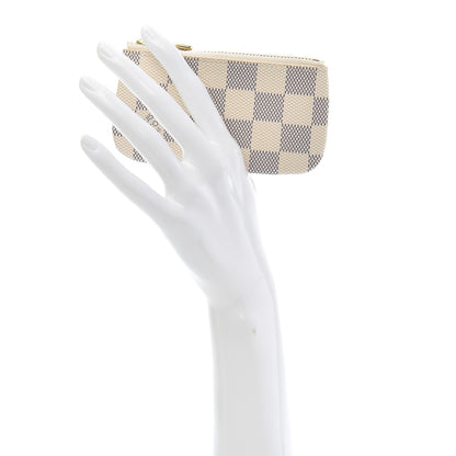 Louis Vuitton Damier Azur Key Pouch 2 of 8
