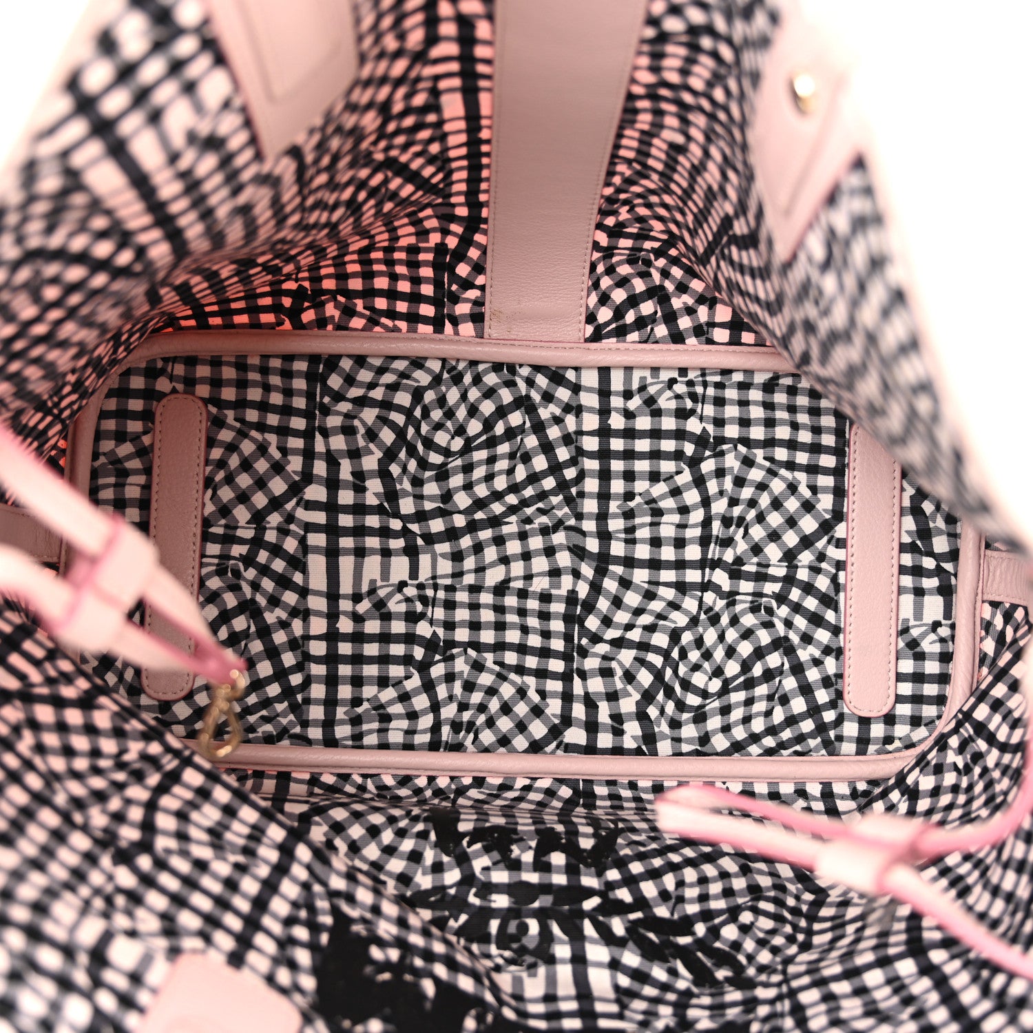 MCM Visetos Medium Liz Reversible Shopper Tote Soft Pink 5 of 16