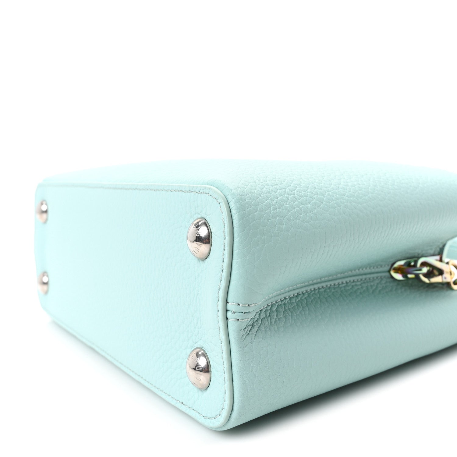 Louis Vuitton Taurillon Capucines BB Iridescent Topaz 9 of 10