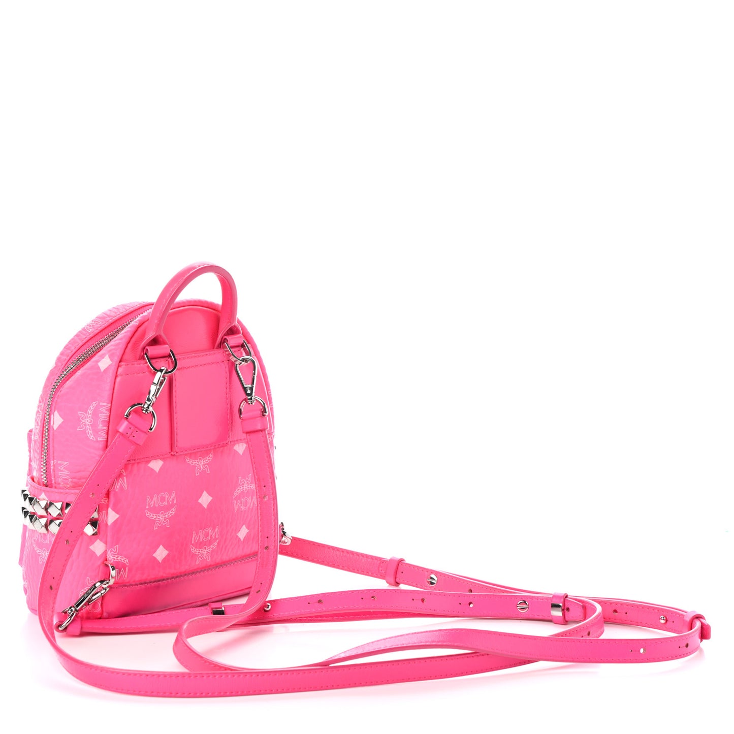 Visetos Side Stud X-Mini Stark Bebe Boo Backpack Neon Pink