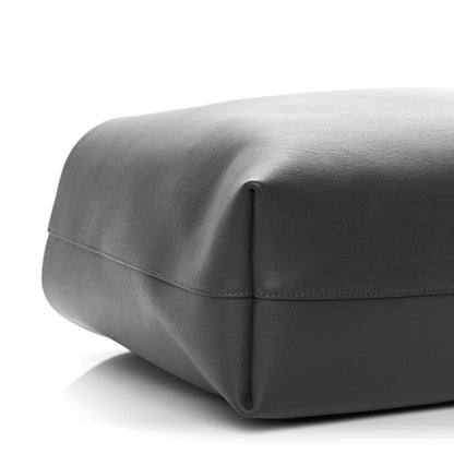 Saint Laurent Calfskin Large Shopping Tote Storm 8 of 9