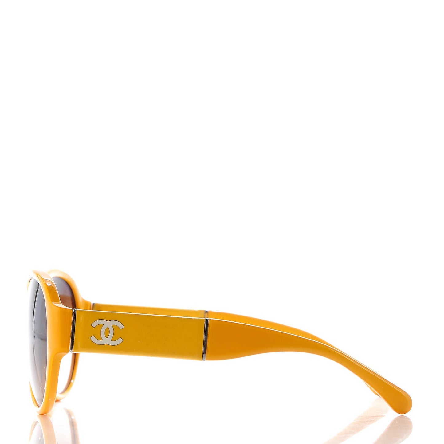 Patent CC Logo Sunglasses 5229Q Bright Yellow
