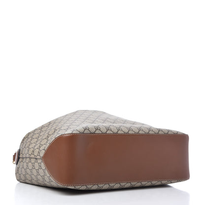 Gucci GG Supreme Monogram Large Linea A Hobo Light Brown 4 of 9