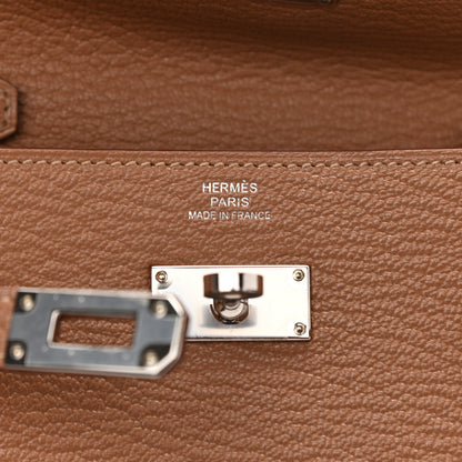 Hermes Chevre Mysore Kelly Wallet To Go Quebracho 6 of 9