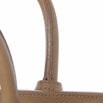 Saint Laurent Grained Calfskin Nano Sac De Jour Dark Beige 11 of 13