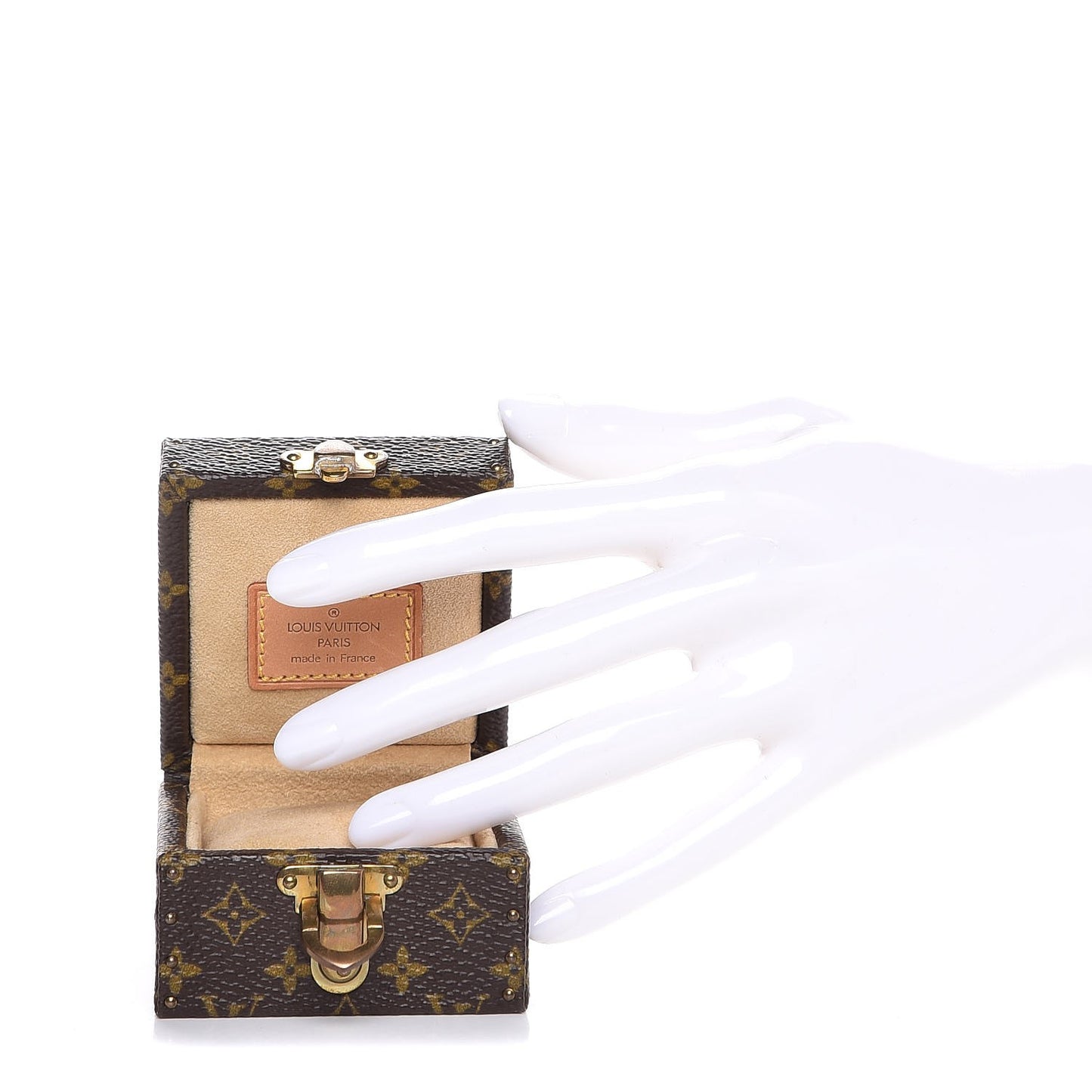 Monogram Ring Box Mini Trunk Case