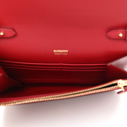 Burberry Calfskin Mini TB Bag Dark Carmine 5 of 7