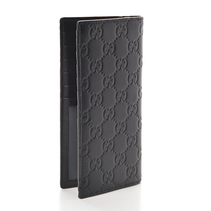 Gucci Guccissima Signature Dorian Long Wallet Black 2 of 5