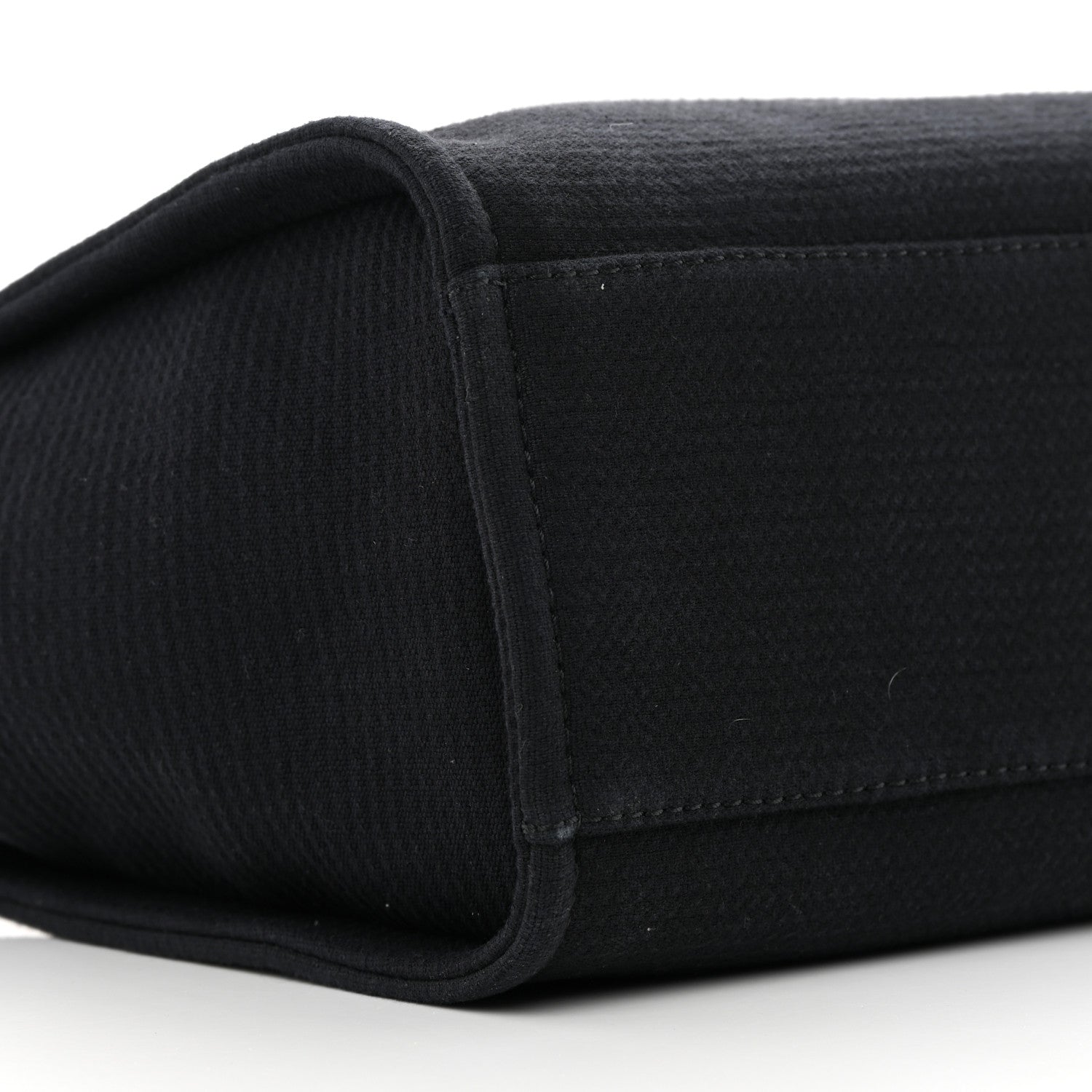 Chanel Mixed Fibers Small Deauville Tote Black 10 of 12