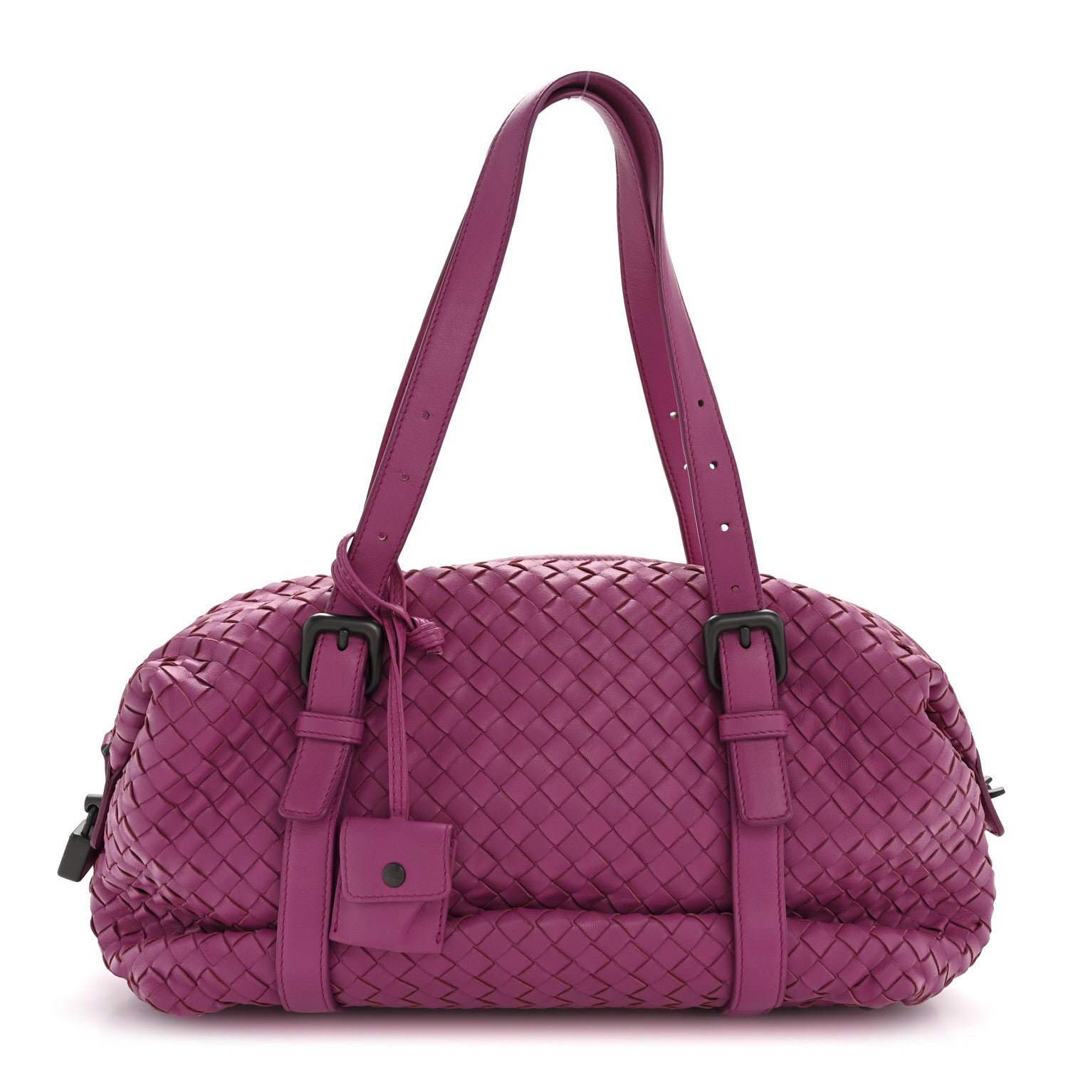 Bottega Veneta Nappa Intrecciato Montaigne Rings Satchel Ametiste 1 of 15