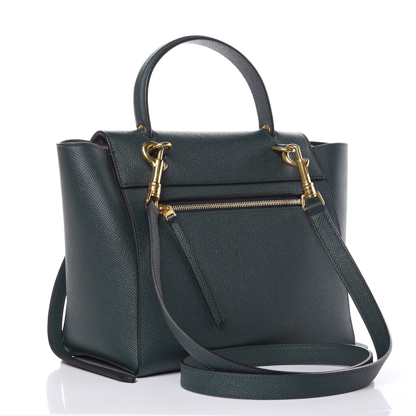 Baby Grained Calfskin Micro Belt Bag Amazone