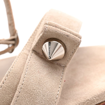 Christian Louboutin Veau Velours Umberta 100 Sandals 37 Grey 12 of 12