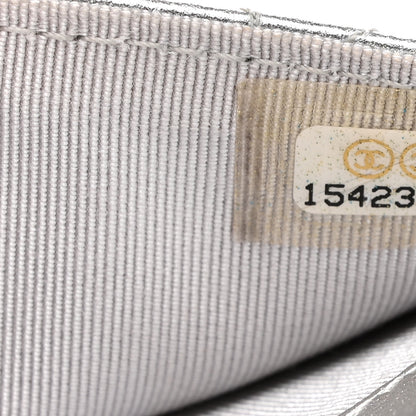 Chanel Metallic Lambskin Quilted Flap Card Holder Gold 8 of 11