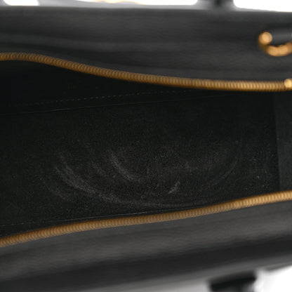 Mulberry Classic Grain Small Bayswater Zip Tote  Black 5 of 13