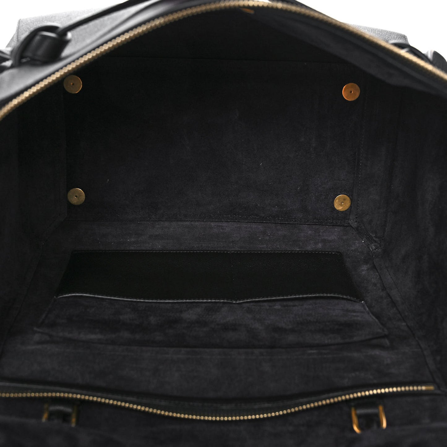 Grained Calfskin Small Belt Bag Black