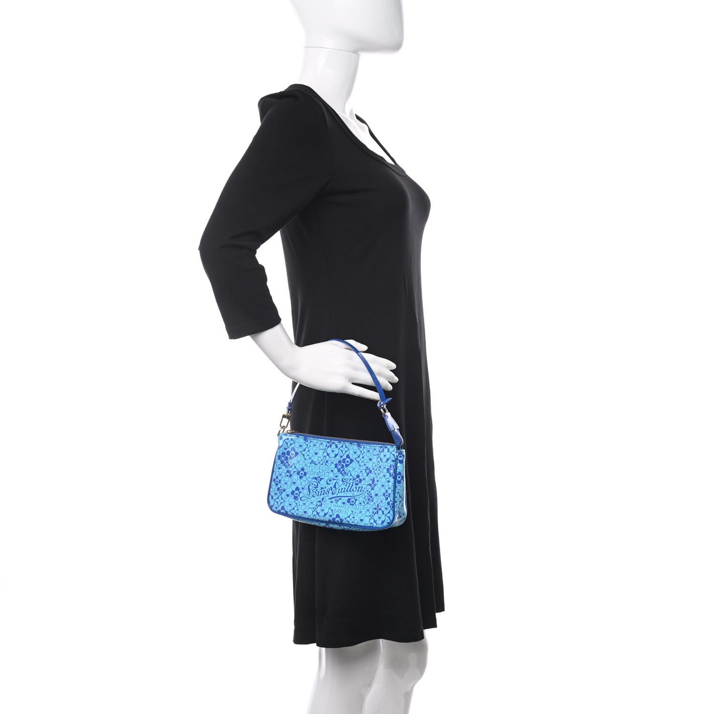 Cosmic Blossom Pochette Accessories Blue