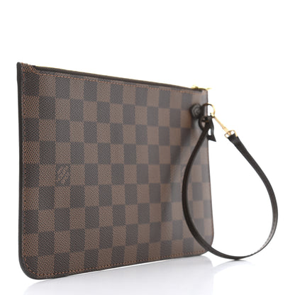 Louis Vuitton Damier Ebene Neverfull MM GM Pochette 3 of 6