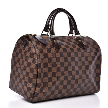 Louis Vuitton Damier Ebene Speedy 30 2 of 11