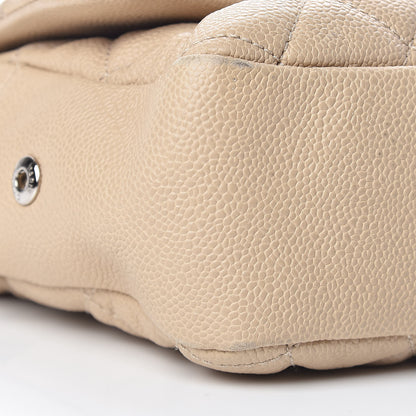 Chanel Caviar Quilted Jumbo Easy Flap Beige 11 of 16