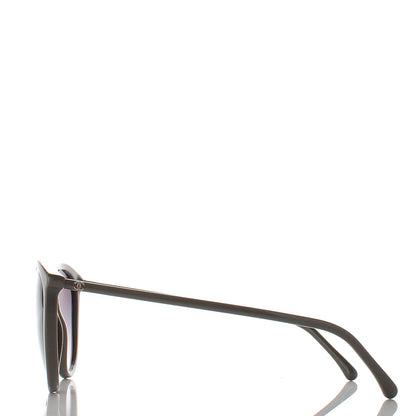 Chanel Acetate Butterfly Winter Sunglasses 5382 Khaki 3 of 9