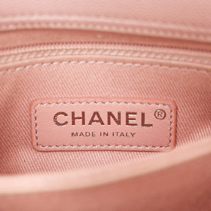 Chanel Caviar Quilted Mini Coco Handle Flap Light Pink 5 of 14