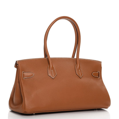 Hermes Togo JPG Shoulder Birkin II 42 Gold 3 of 35