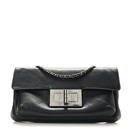 Chanel Lambskin Mademoiselle Lock Flap Pochette Black 1 of 10