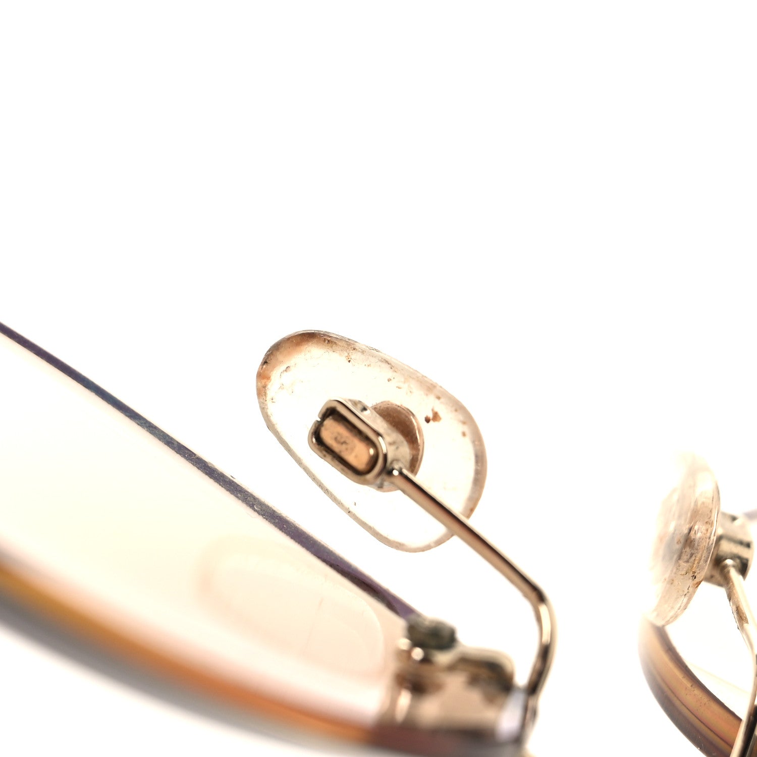 Chanel Metal Spring Round Sunglasses 4220 Gold Brown 7 of 8