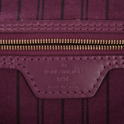 Louis Vuitton Monogram Totem Neverfull MM Magenta 6 of 7