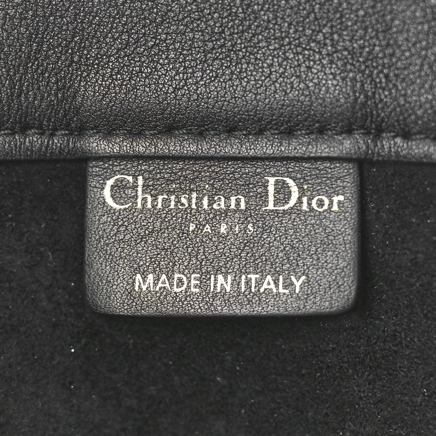 Calfskin Embossed Medium Book Tote Black
