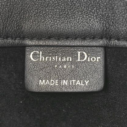Christian Dior Calfskin Embossed Medium Book Tote Black 6 of 10