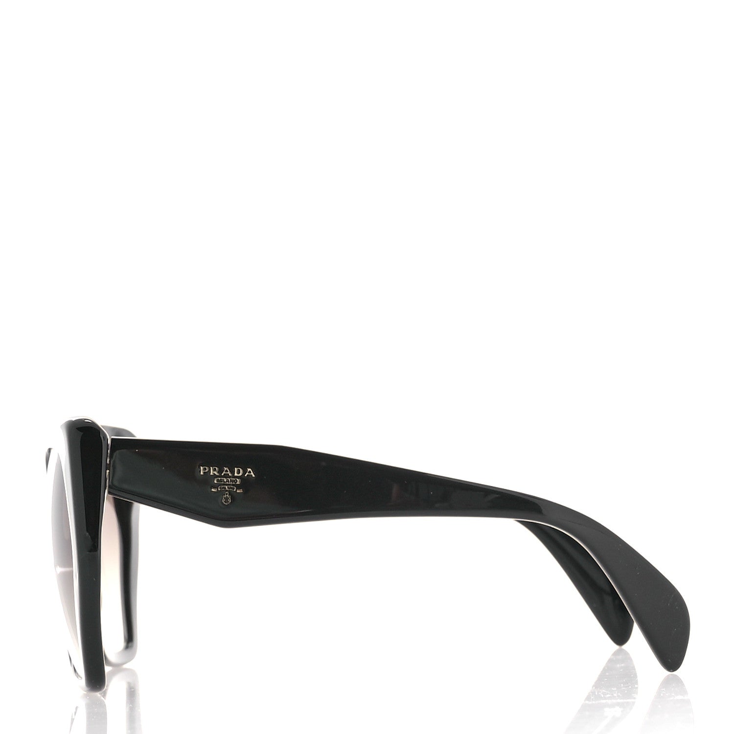 Prada Sunglasses SPR 16R Black 4 of 7