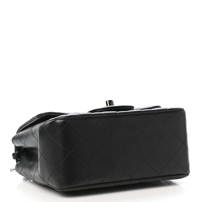 Chanel Lambskin Quilted Mini Square Flap So Black 3 of 4