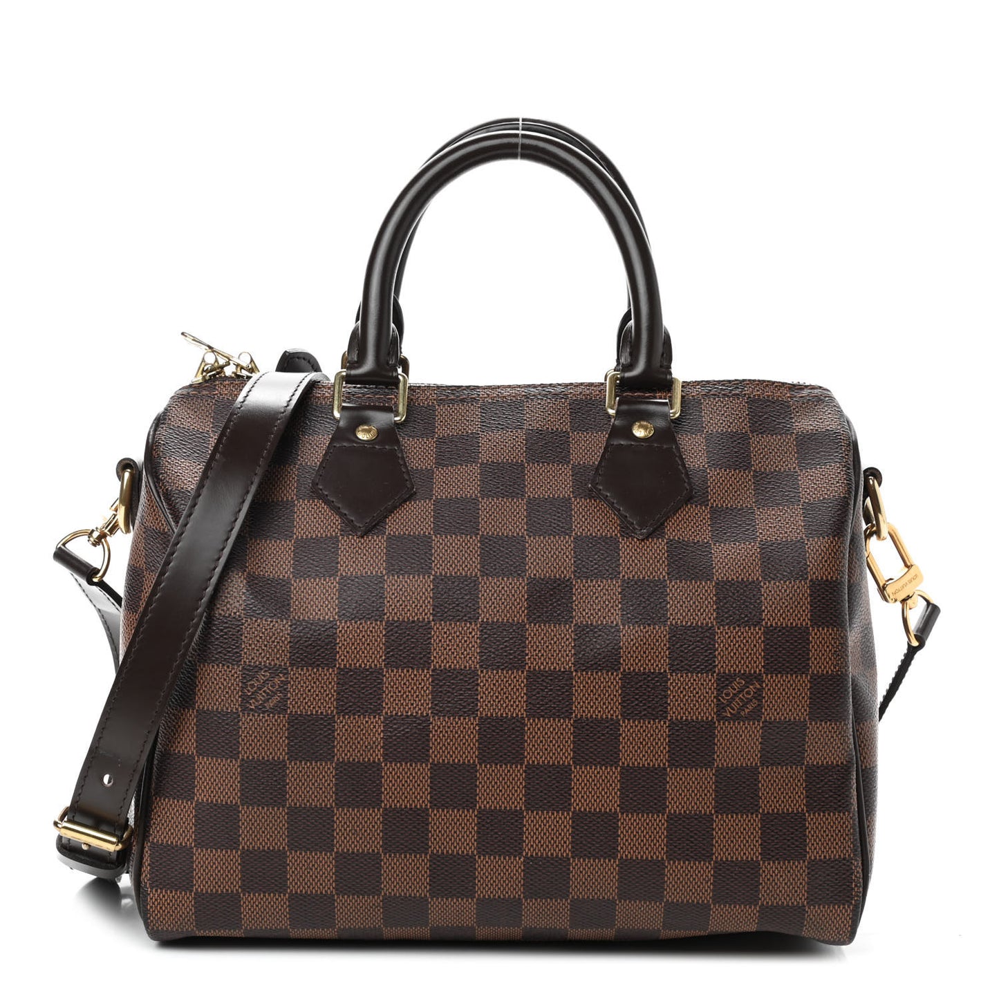 Damier Ebene Speedy Bandouliere 25