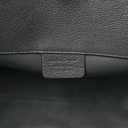 Salvatore Ferragamo Calfskin Studio Bag Dark Grey 7 of 9