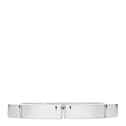Cartier 18K White Gold Diamond Maillon Panthere Half Diamond Wedding Band Ring 51 5.75 3 of 4