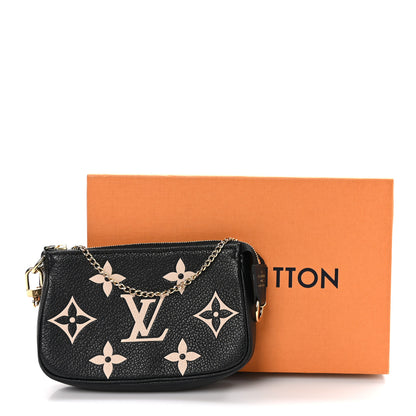 Louis Vuitton Empreinte Monogram Giant Mini Pochette Accessories Black 8 of 8