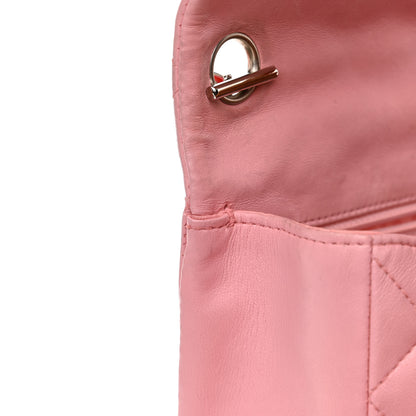 Chanel Lambskin Medium Heart Valentine Flap Pink 13 of 16