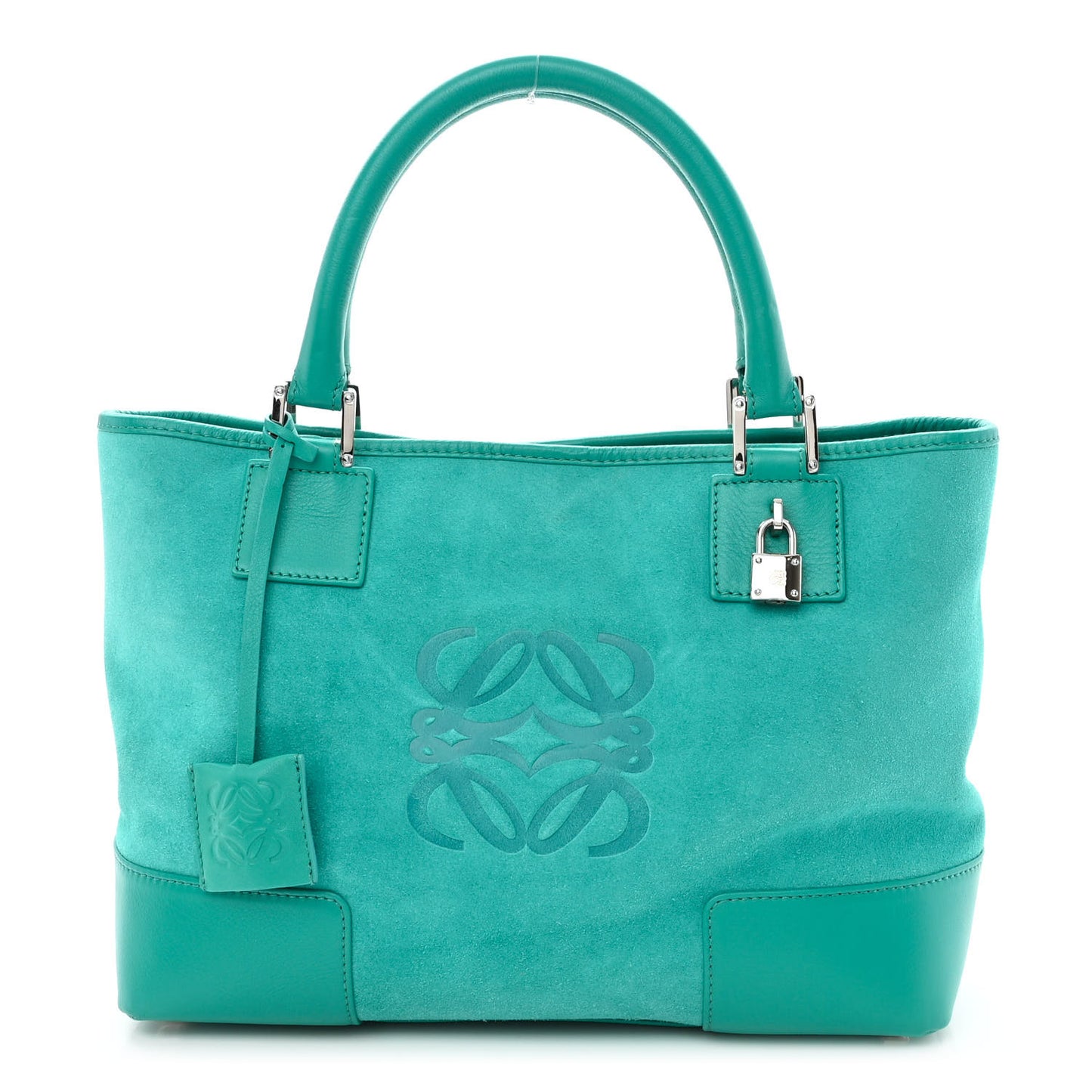Suede Calfskin Amazona Turquoise