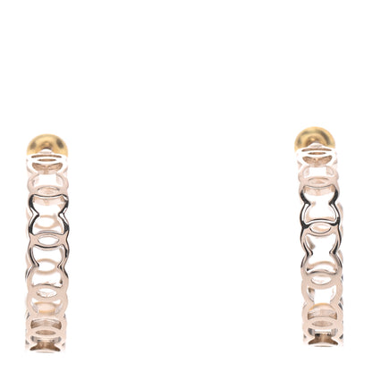 Chanel Metal CC Hoop Earrings Gold 1 of 5