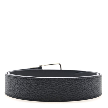 Louis Vuitton Taurillon 35mm Pont Neuf Belt 85 34 Black 85/34 Black 2 of 4